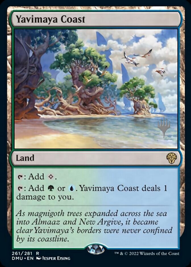 Yavimaya Coast (Promo Pack) [Dominaria United Promos] | Exor Games Summserside