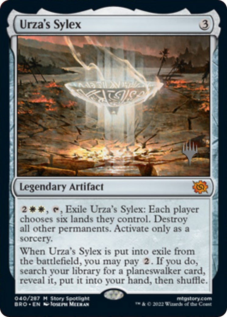 Urza's Sylex (Promo Pack) [The Brothers' War Promos] | Exor Games Summserside