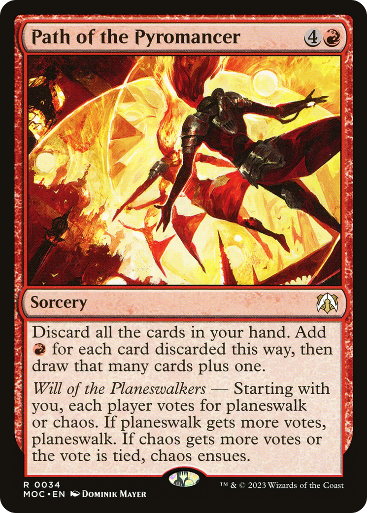 Path of the Pyromancer [March of the Machine Commander] | Exor Games Summserside
