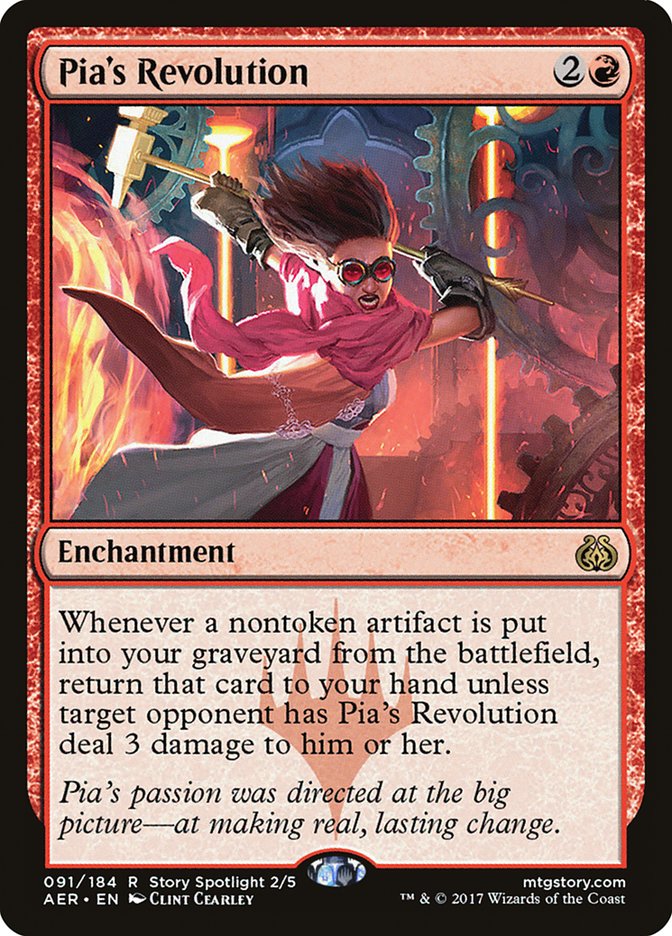 Pia's Revolution [Aether Revolt] | Exor Games Summserside