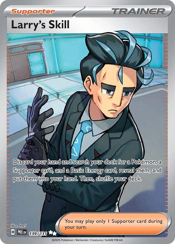 Larry's Skill (139/131) [Scarlet & Violet: Prismatic Evolutions] | Exor Games Summserside