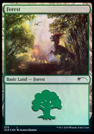 Forest (Dinosaurs) (575) [Secret Lair Drop Promos] | Exor Games Summserside