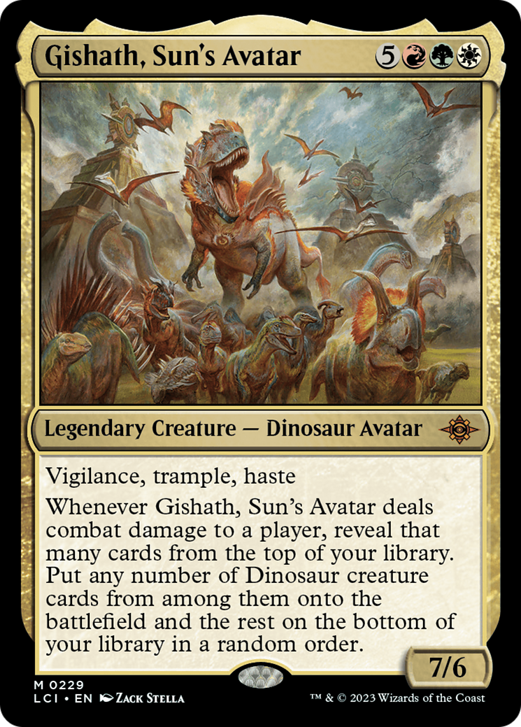 Gishath, Sun's Avatar [The Lost Caverns of Ixalan] | Exor Games Summserside