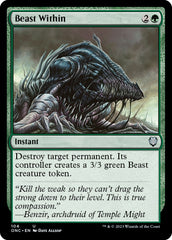 Beast Within [Phyrexia: All Will Be One Commander] | Exor Games Summserside