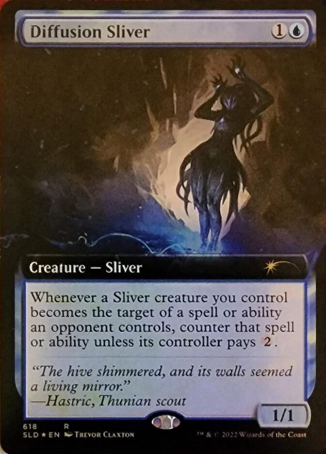 Diffusion Sliver (Extended Art) [Secret Lair Drop Promos] | Exor Games Summserside