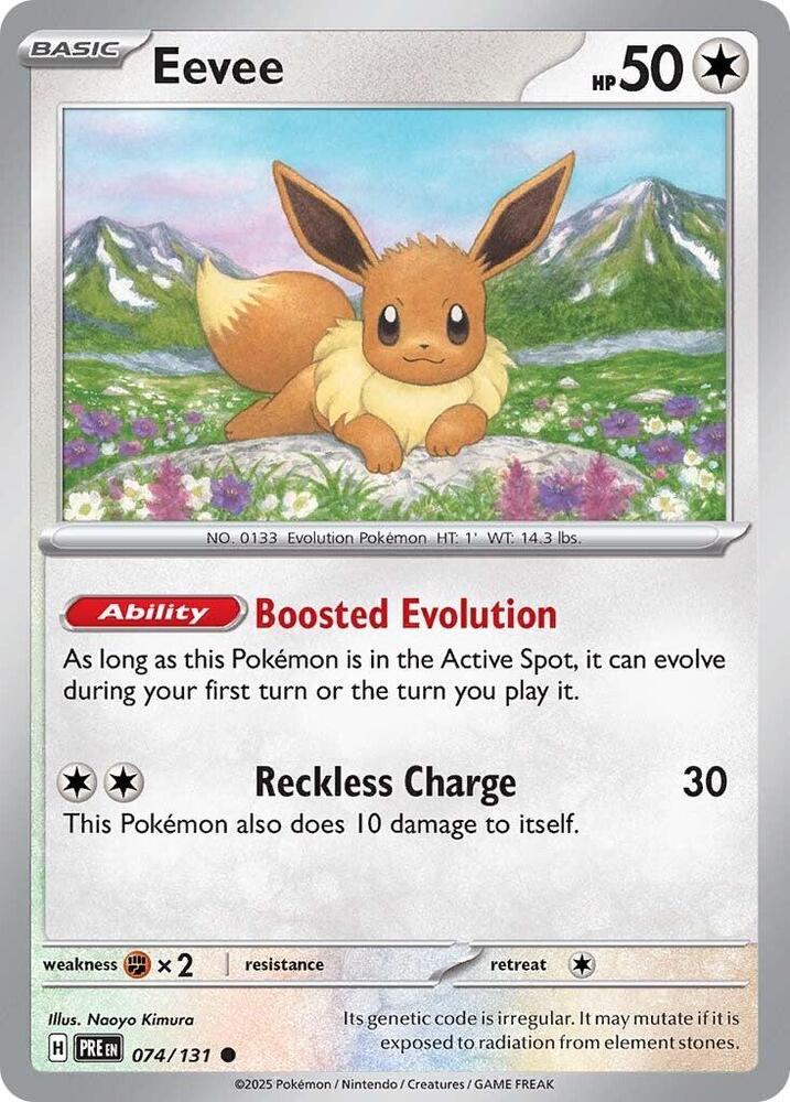 Eevee (074/131) [Scarlet & Violet: Prismatic Evolutions] | Exor Games Summserside