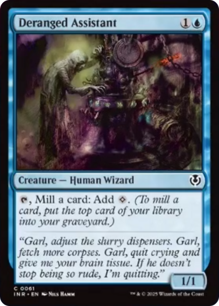 Deranged Assistant [Innistrad Remastered] | Exor Games Summserside