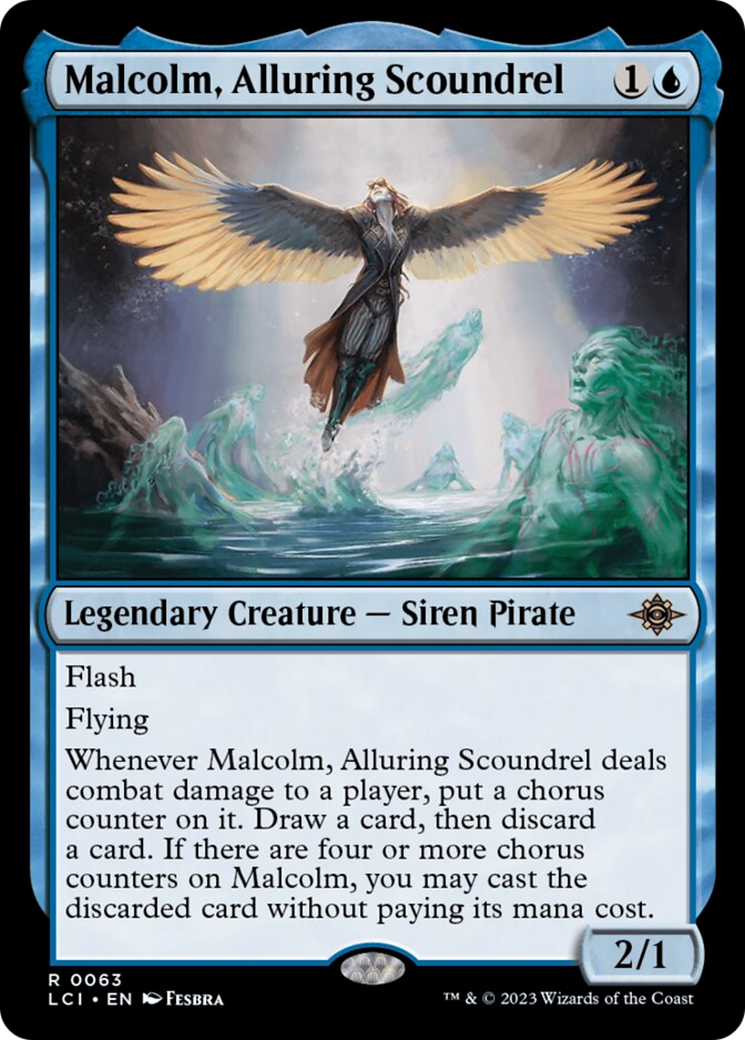 Malcolm, Alluring Scoundrel [The Lost Caverns of Ixalan] | Exor Games Summserside