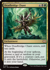 Deadbridge Chant [Duskmourn: House of Horror Commander] | Exor Games Summserside