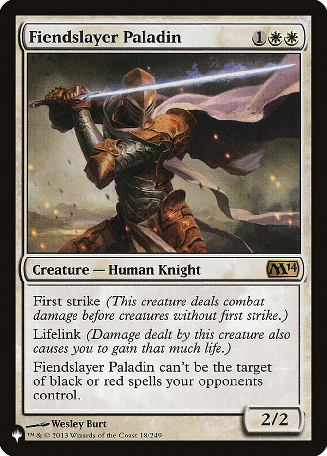 Fiendslayer Paladin [The List] | Exor Games Summserside