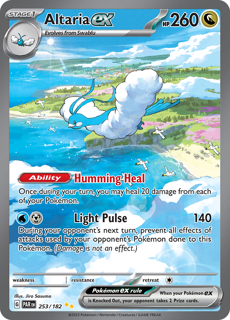 Altaria ex (253/182) [Scarlet & Violet: Paradox Rift] | Exor Games Summserside