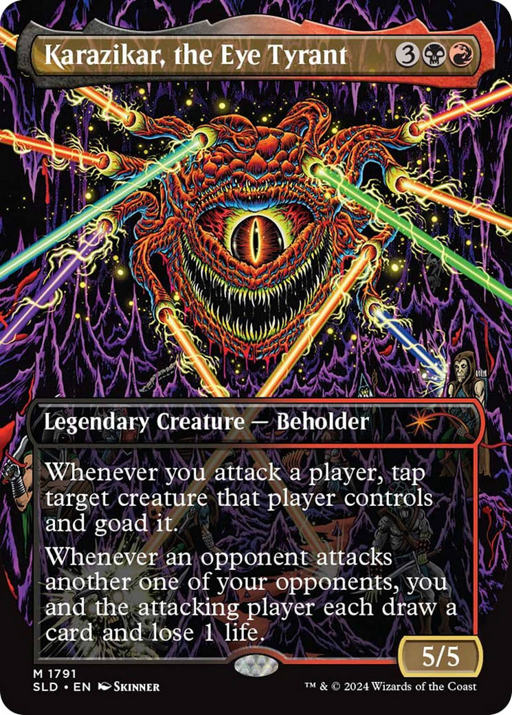 Karazikar, the Eye Tyrant (Rainbow Foil) [Secret Lair Drop Series] | Exor Games Summserside