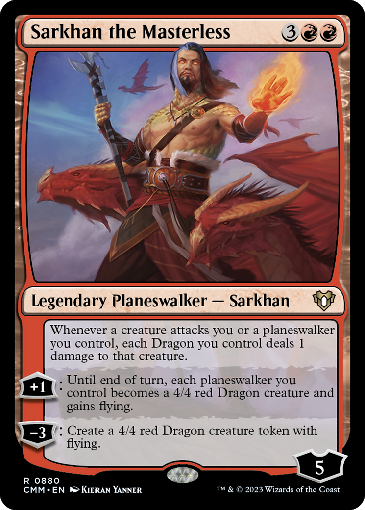 Sarkhan the Masterless [Commander Masters] | Exor Games Summserside