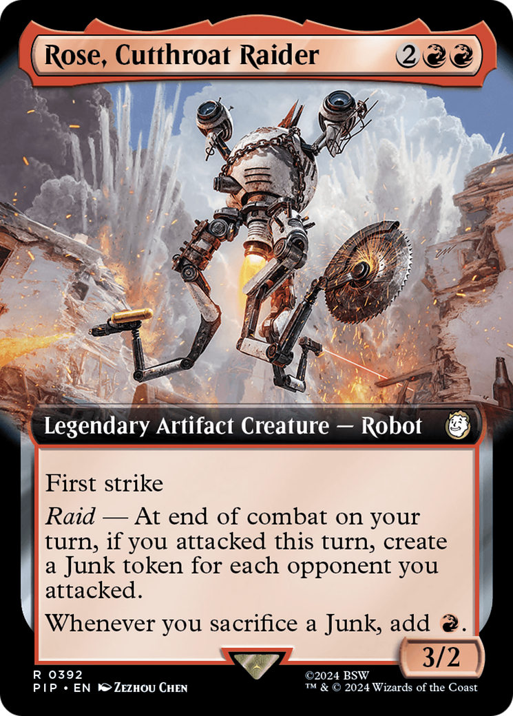 Rose, Cutthroat Raider (Extended Art) [Fallout] | Exor Games Summserside