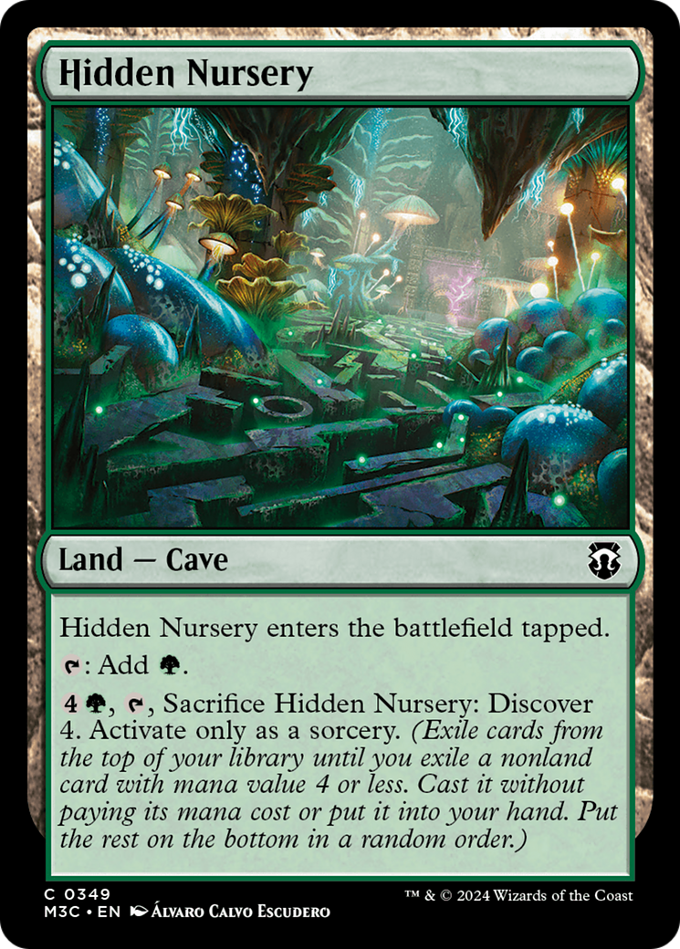 Hidden Nursery (Ripple Foil) [Modern Horizons 3 Commander] | Exor Games Summserside