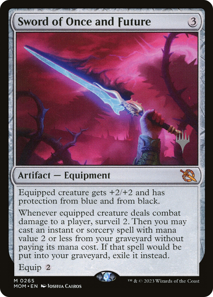 Sword of Once and Future (Promo Pack) [March of the Machine Promos] | Exor Games Summserside