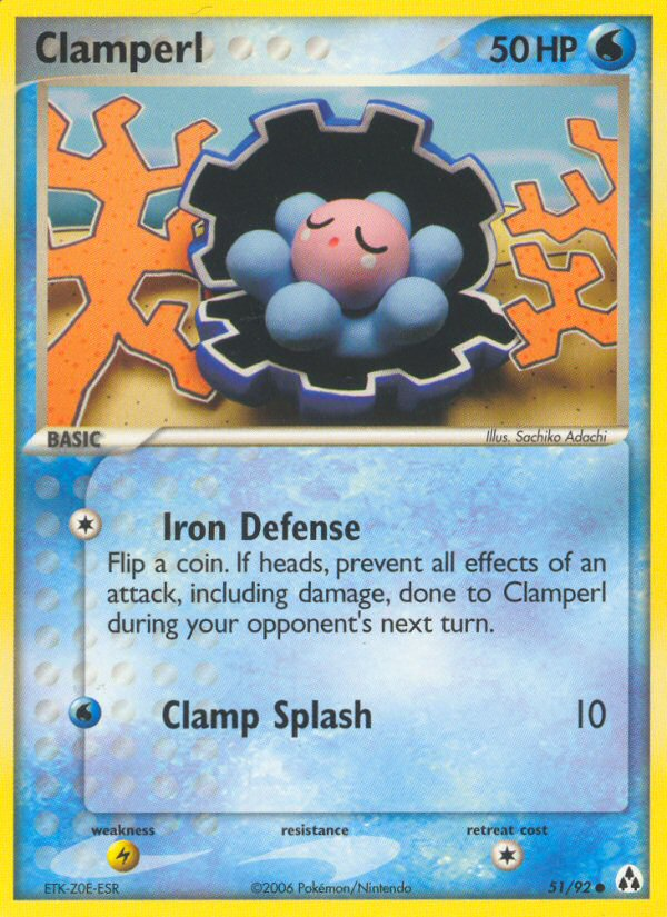 Clamperl (51/92) [EX: Legend Maker] | Exor Games Summserside