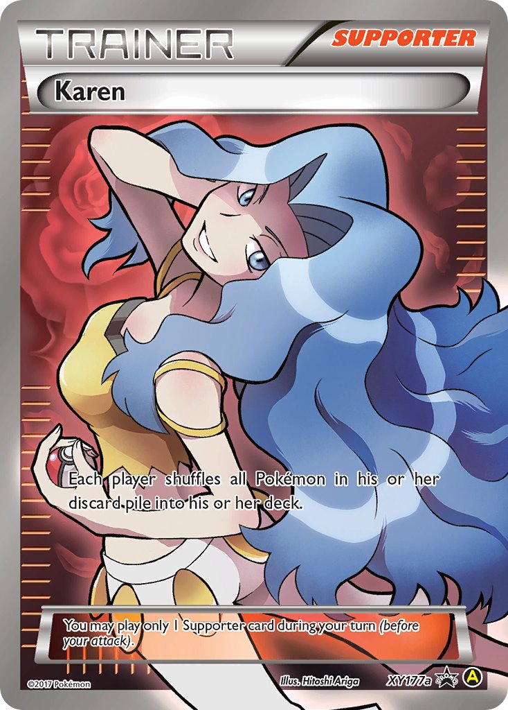 Karen (XY177a) [Alternate Art Promos] | Exor Games Summserside