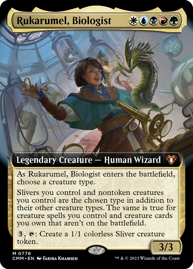 Rukarumel, Biologist (Extended Art) [Commander Masters] | Exor Games Summserside