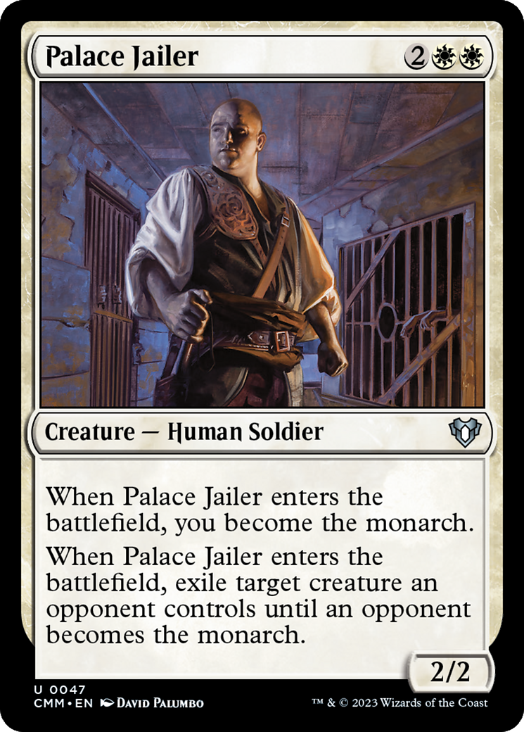 Palace Jailer [Commander Masters] | Exor Games Summserside