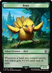 Bird (0016) // Wizard (0014) Double-Sided Token [FINAL FANTASY Tokens] | Exor Games Summserside