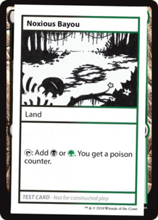 Noxious Bayou (2021 Edition) [Mystery Booster Playtest Cards] | Exor Games Summserside