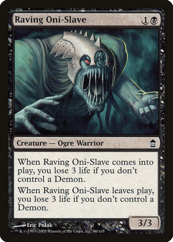 Raving Oni-Slave [Saviors of Kamigawa] | Exor Games Summserside