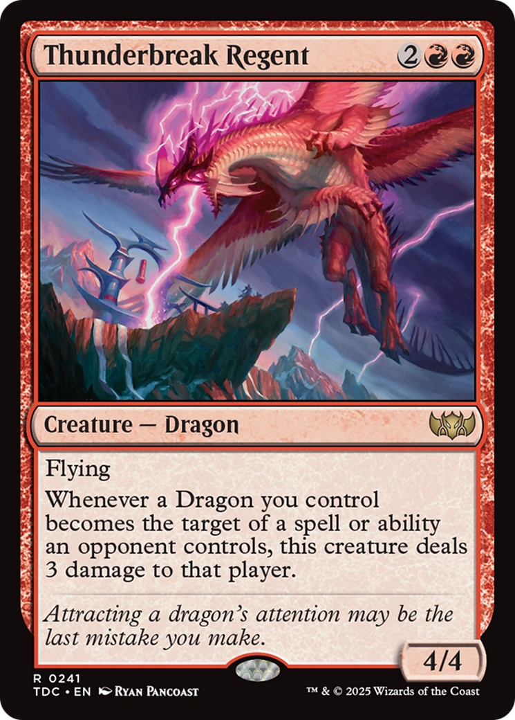 Thunderbreak Regent [Tarkir: Dragonstorm Commander] | Exor Games Summserside
