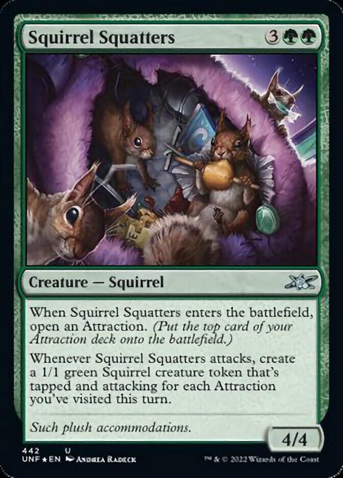 Squirrel Squatters (Galaxy Foil) [Unfinity] | Exor Games Summserside