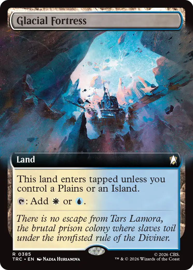 Glacial Fortress (Extended Art) [Star Trek Commander] | Exor Games Summserside