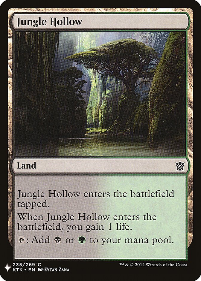 Jungle Hollow [Mystery Booster] | Exor Games Summserside