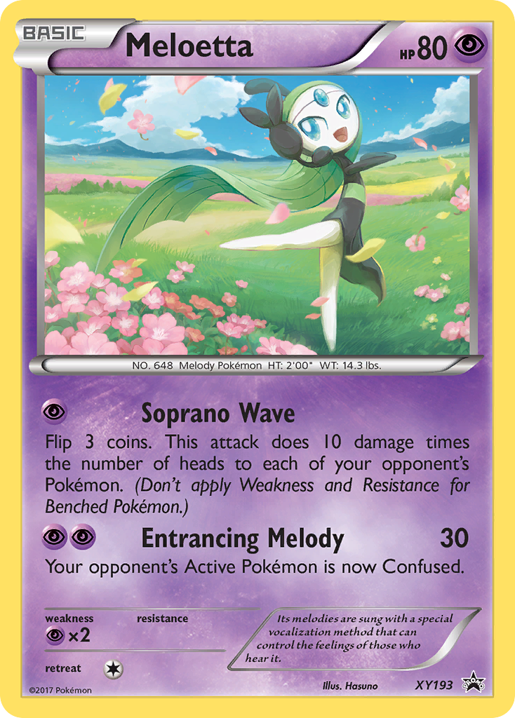 Meloetta (XY193) [XY: Black Star Promos] | Exor Games Summserside