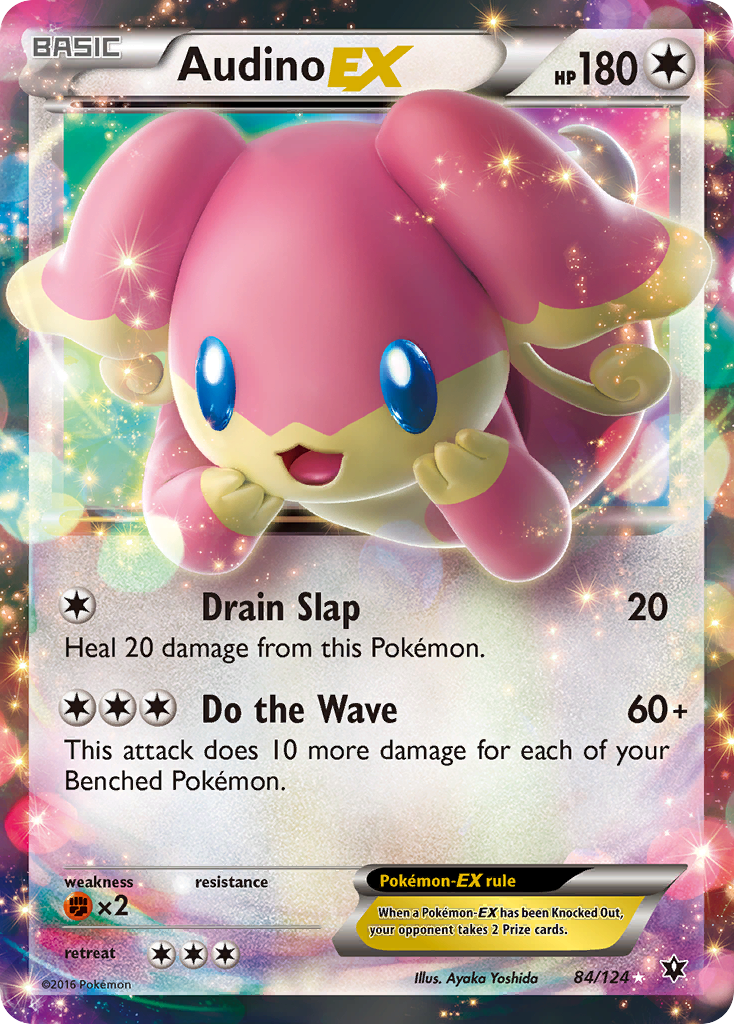 Audino EX (84/124) [XY: Fates Collide] | Exor Games Summserside