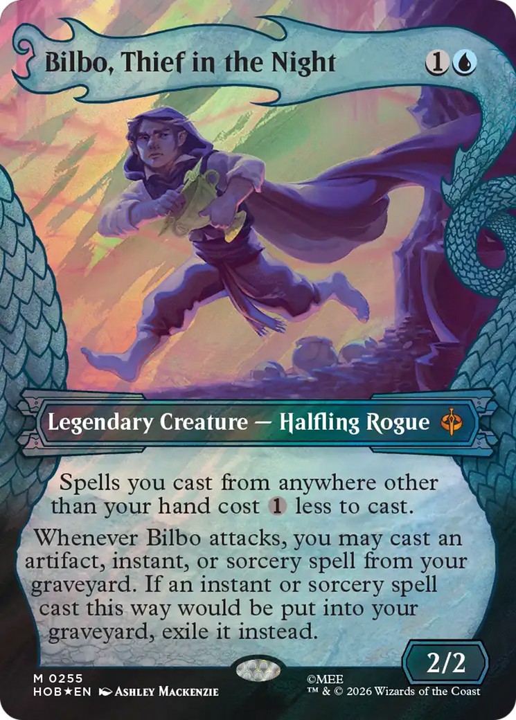 Bilbo, Thief in the Night (Showcase) (Surge Foil) [The Hobbit] | Exor Games Summserside
