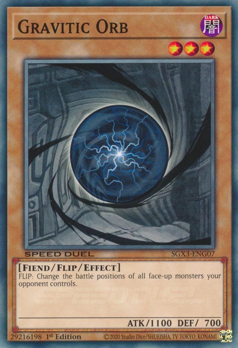 Gravitic Orb [SGX3-ENG07] Common | Exor Games Summserside