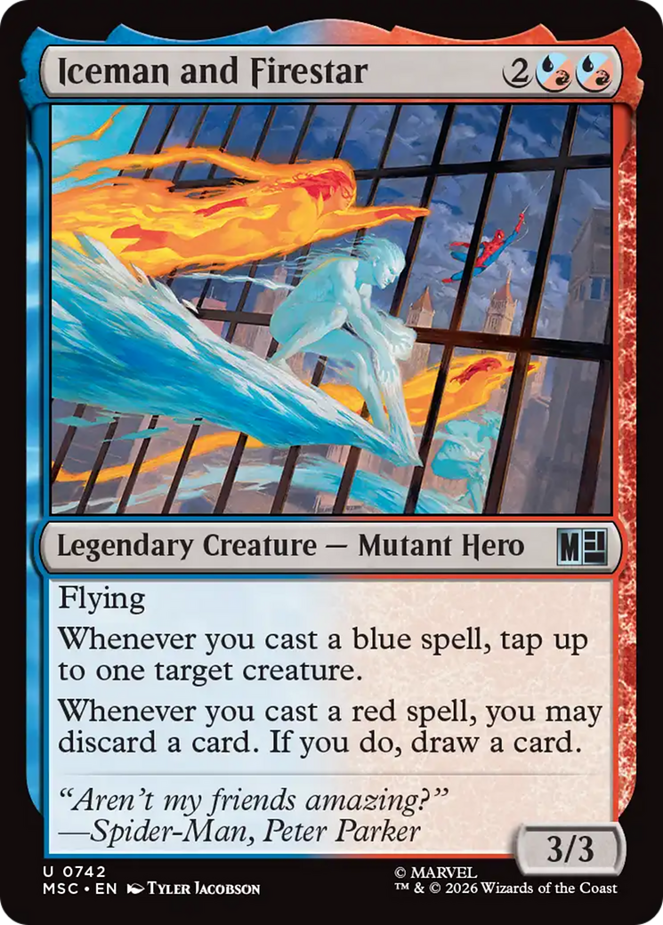 Iceman and Firestar [Marvel Super Heroes] | Exor Games Summserside