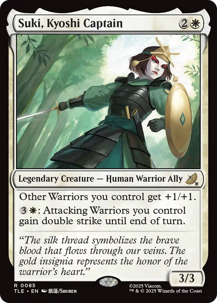 Suki, Kyoshi Captain [Avatar: The Last Airbender: Eternal-Legal] | Exor Games Summserside