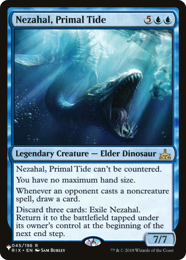 Nezahal, Primal Tide [The List] | Exor Games Summserside