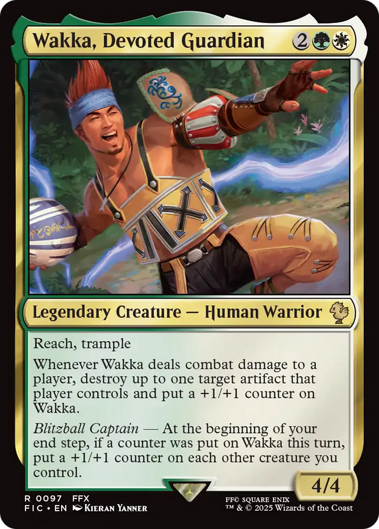 Wakka, Devoted Guardian [FINAL FANTASY Commander] | Exor Games Summserside