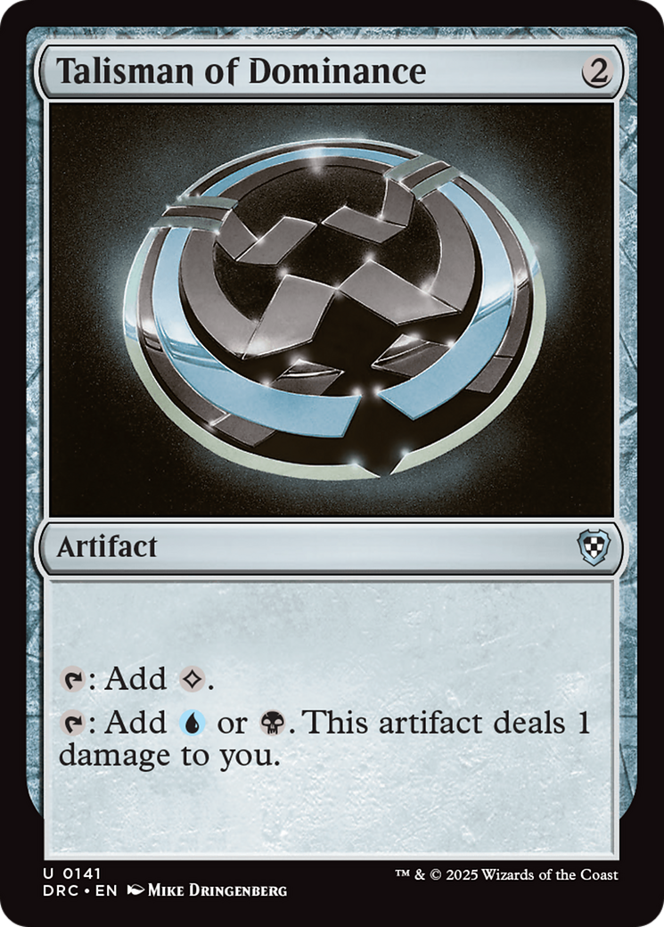 Talisman of Dominance [Aetherdrift Commander] | Exor Games Summserside