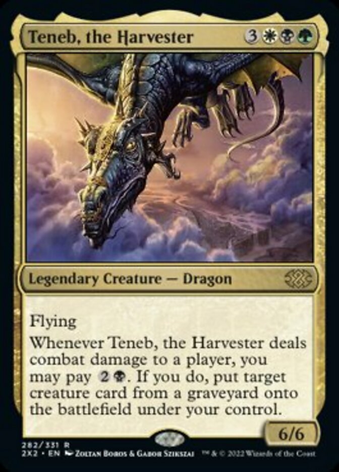 Teneb, the Harvester [Double Masters 2022] | Exor Games Summserside