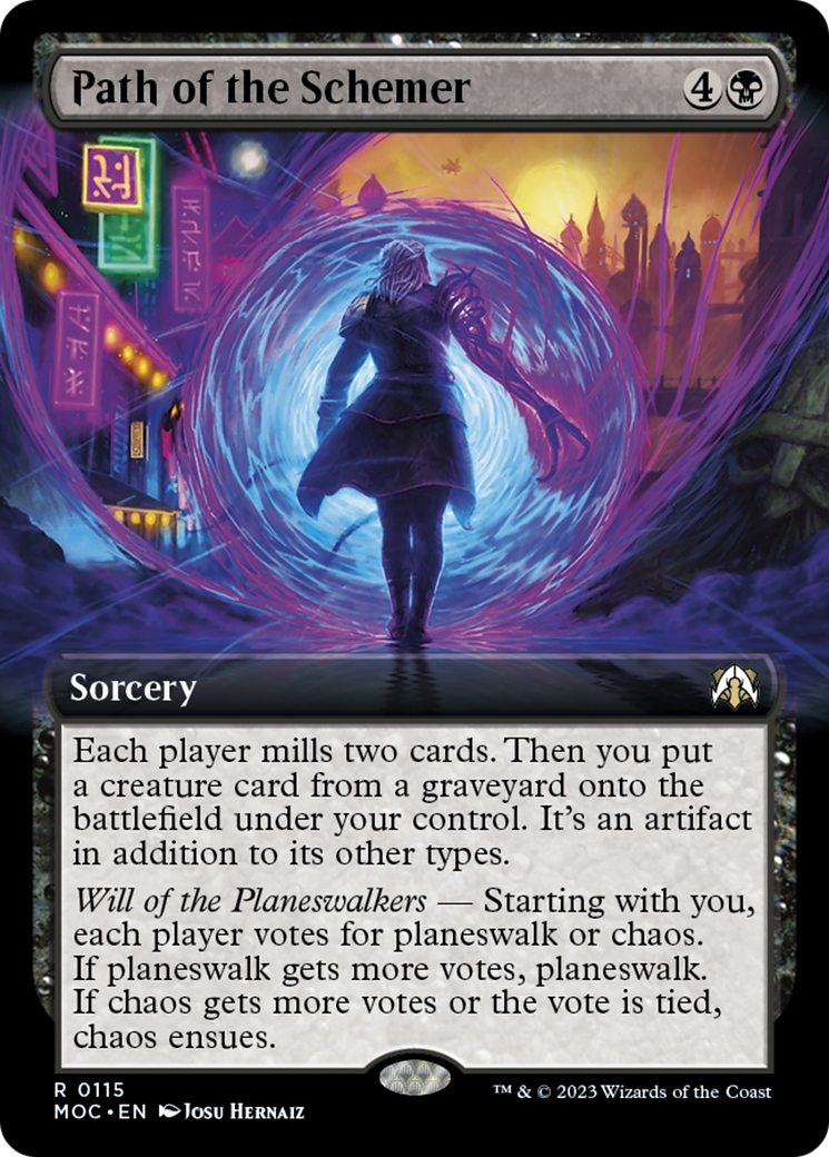 Path of the Schemer (Extended Art) [March of the Machine Commander] | Exor Games Summserside
