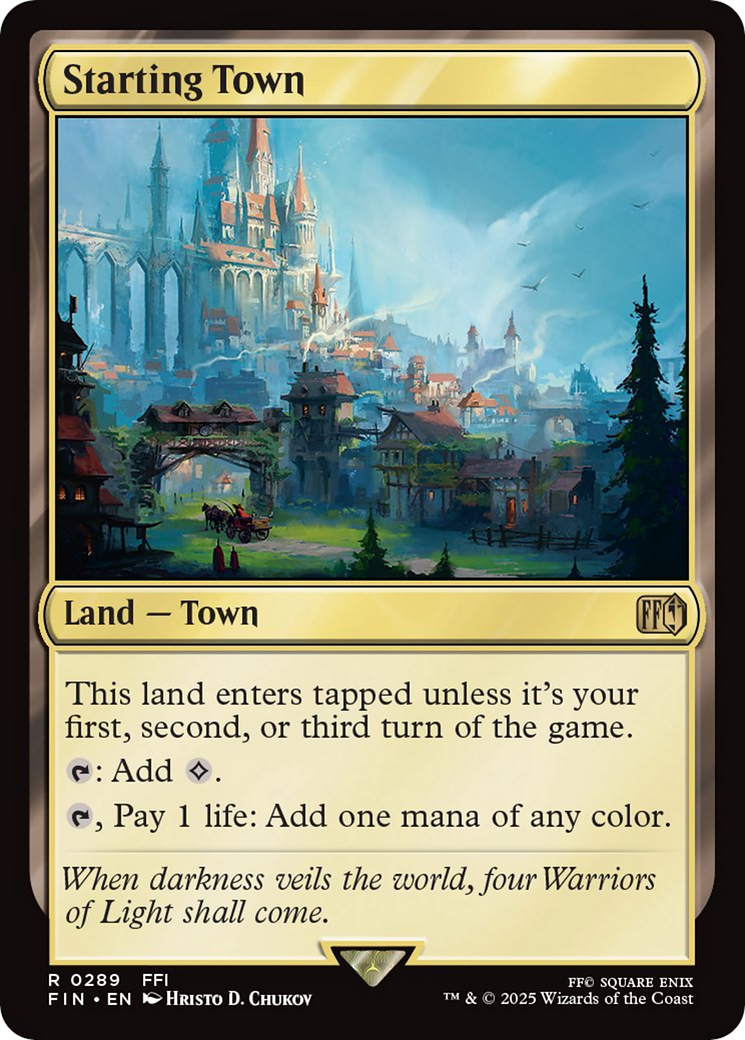 Starting Town [FINAL FANTASY] | Exor Games Summserside