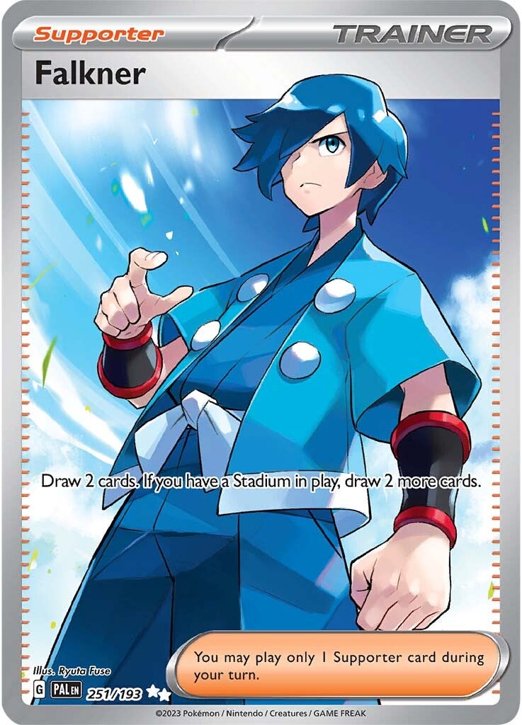 Falkner (251/193) [Scarlet & Violet: Paldea Evolved] | Exor Games Summserside