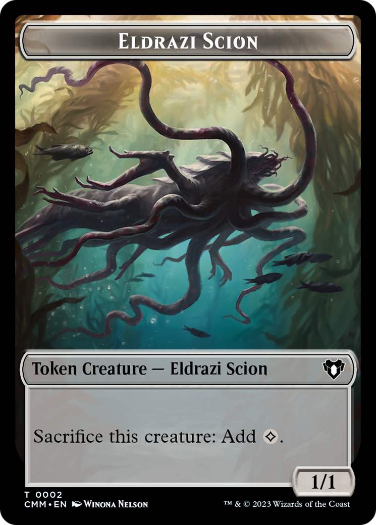 Eldrazi Scion // Myr Double-Sided Token [Commander Masters Tokens] | Exor Games Summserside