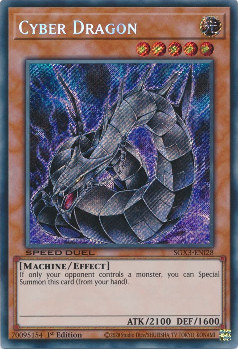 Cyber Dragon [SGX3-ENI28] Secret Rare | Exor Games Summserside