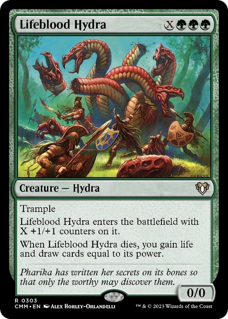 Lifeblood Hydra [Commander Masters] | Exor Games Summserside