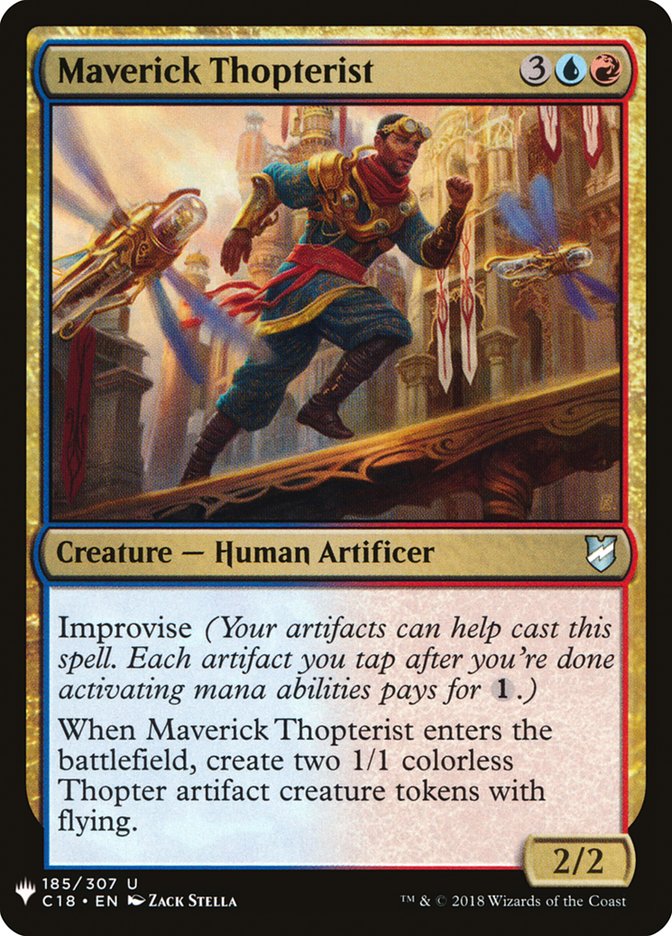 Maverick Thopterist [Mystery Booster] | Exor Games Summserside