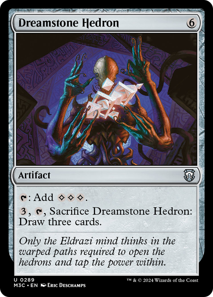 Dreamstone Hedron (Ripple Foil) [Modern Horizons 3 Commander] | Exor Games Summserside