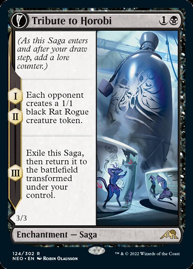 Tribute to Horobi // Echo of Death's Wail [Kamigawa: Neon Dynasty] | Exor Games Summserside